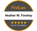 FindLaw | Heather W. Forshey | out of 15 reviews